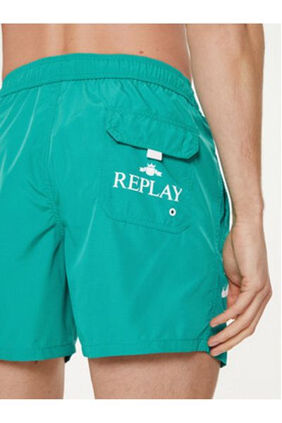Replay Men's Swim Shorts LM1119.000.82972 Green