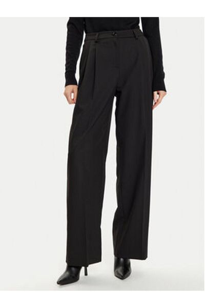 Imperial Pantaloni din material textil pentru femei P1U5IIC negri