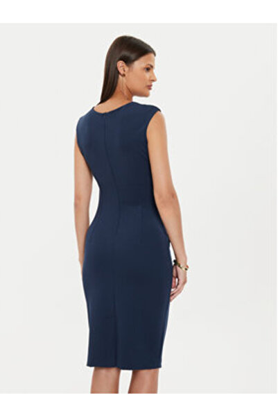 RINASCIMENTO Rochie de cocktail pentru femei CFC0119757003 bleumarin