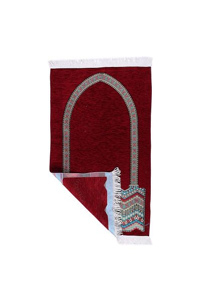 MANASEK Arch Polyester Prayer Mat (68 X 115 Cm)