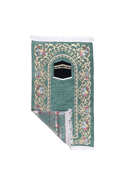 MANASEK Surroundings Polyester Prayer Mat (68 X 115 Cm)