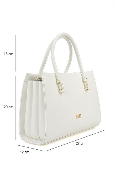 Ziya , Geantă de umăr și mână pentru femei 151979Z3067 Alb