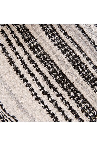Evidea Soft Radiant Double Pike - Ecru / Black - 200X230 cm