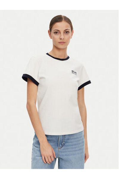 Golden Goose Tricou Golden Goose pentru femei GWP01846.P001489 Alb