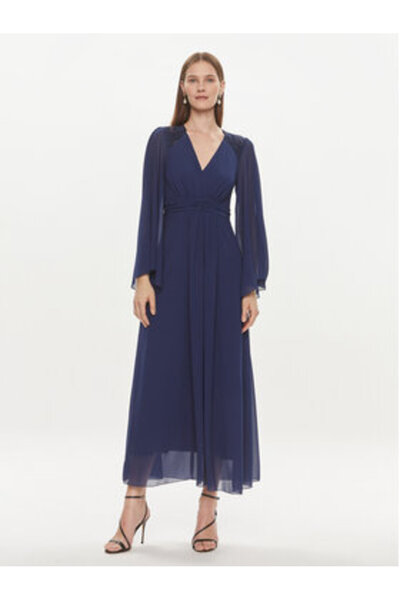 RINASCIMENTO Women's Evening Dress CFC0117605003 Navy Blue