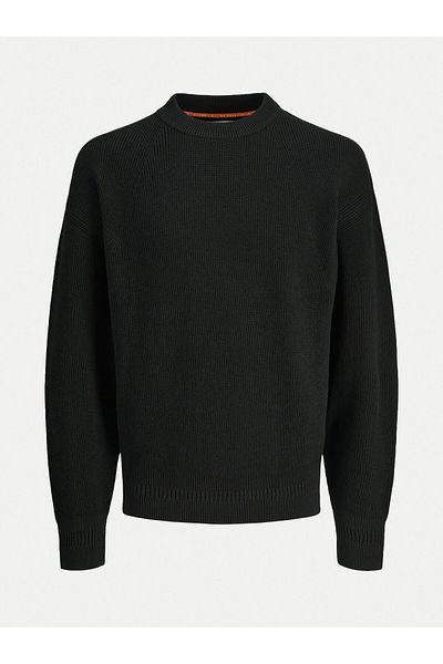 Jack & Jones Pulover bărbătesc Jack Jones 12260041 Negru