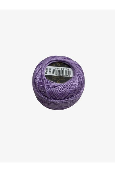 Yiğit Kumaş Embroidery Thread (Etamine Thread) Anchor No:8 Lilac Color 108