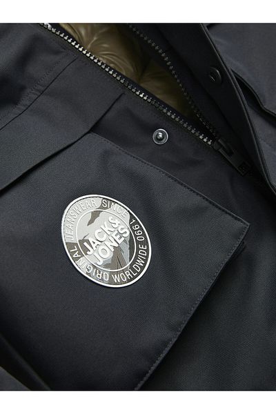Jack & Jones Parka Jack Jones Junior pentru băieți 12258941 Albastru marin