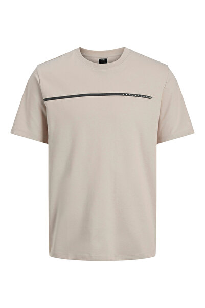 Jack & Jones jack jones Men's T-Shirt 12273120 Beige