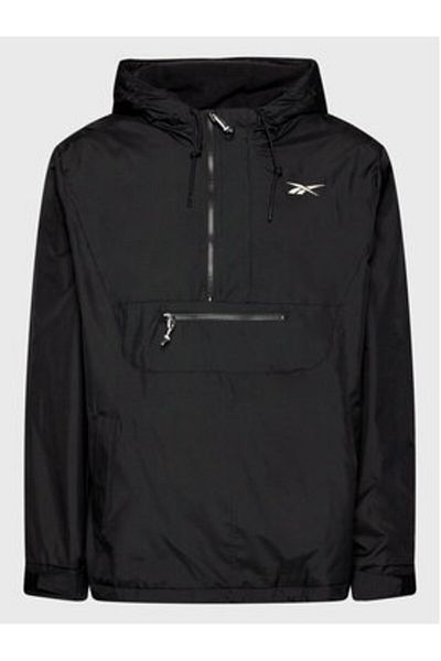 Reebok Jachetă Anorak Bărbați HG8932 Negru