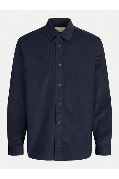 Jack & Jones Cămașă bărbătească Jack Jones 12260725 Bleumarin