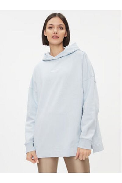 Reebok Hanorac de damă IJ3061 Albastru deschis
