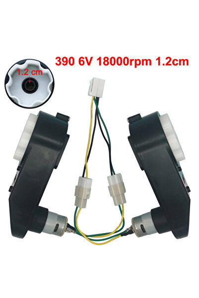 Choice 390 6V 18000 1.2cm Children's electric car gearbox with 12V DC motor,kid's car engine 550 and 390, H