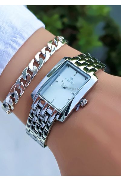 Homies Original Invoice Waterproof Women's Wrist Watch with Bracelet Gift