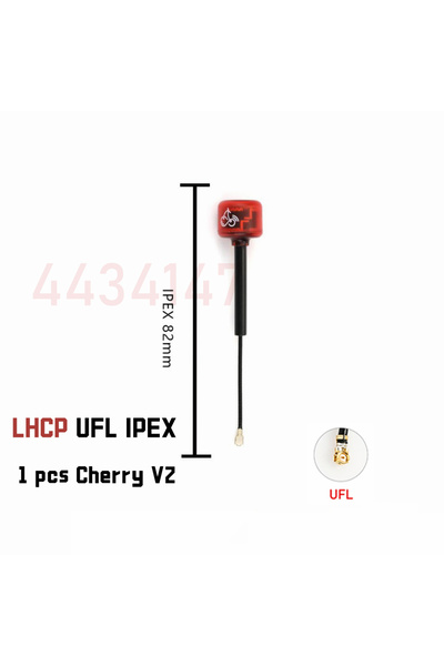 Choice12 UFL LHCP RUSHFPV Cherry 2 II 5.8G 1.8Dbi FPV هوائي SMA MMCX UFL LHCP...