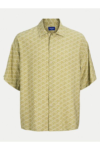 Jack & Jones jack jones Mens Shirt 12271103 Yellow