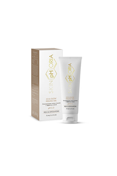 SKINpHORIA جل تقشير آيس آند جلو يوحد لون البشرة ويقليل مظهر ندبات الوجه وآثار...