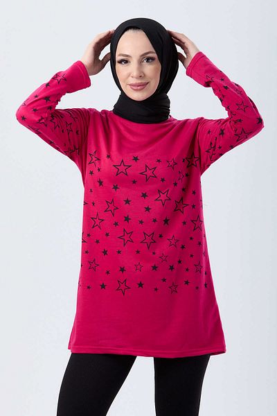 TOFİSA Tunic Fuchsia - 13085