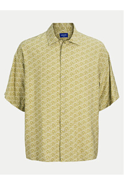Jack & Jones jack jones Mens Shirt 12271103 Yellow
