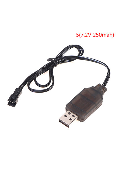 Choice5 كابل شاحن USB لبطارية NiMh/NiCd بقوة 57.2 فولت 3.6-9.6 فولت 250 مللي ...
