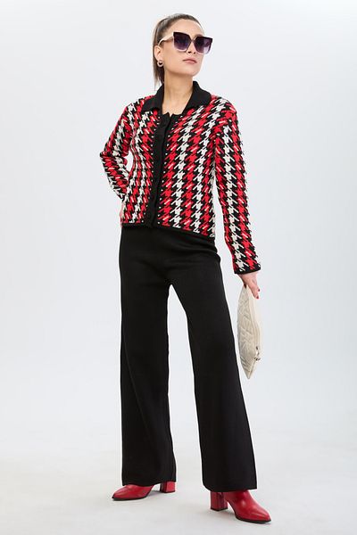 TOFİSA Knitwear Suit Black - 24203