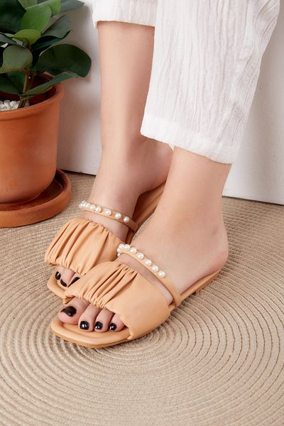 TOFİSA Mink Women's Slippers - 25537