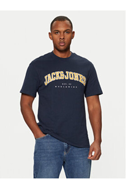 Jack & Jones Tricou bărbătesc Jack Jones 12257579 Bleumarin