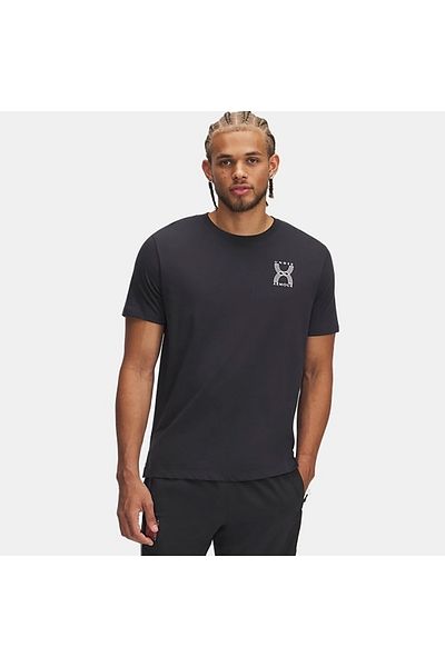 Under Armour Ανδρικό μπλουζάκι για τρέξιμο Run 96 Sleeve σε γκρι χρώμα