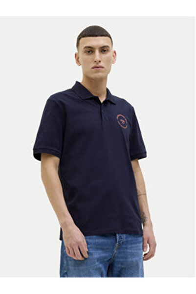 Jack & Jones jack jones Mens Polo 12269299 Navy Blue