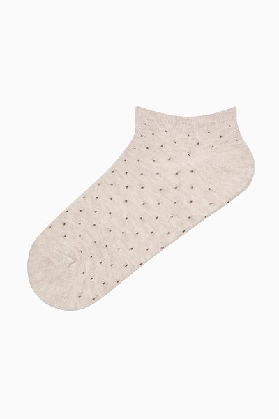 Penti Beigefarbene 5-teilige Booties-Socken mit mehreren Mustern