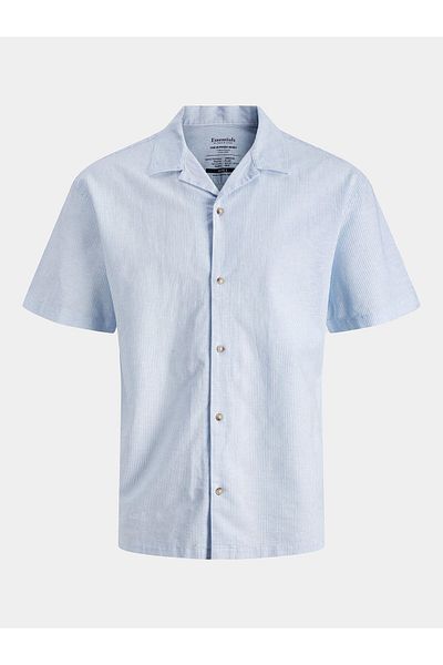 Jack & Jones Cămașă bărbătească Jack Jones 12248382 Albastră