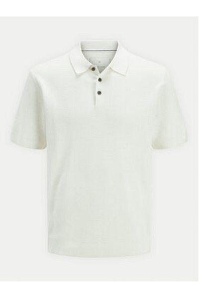 Jack & Jones Tricou polo pentru bărbați Jack Jones 12271483 Alb