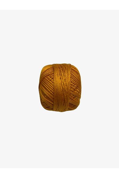 Yiğit Kumaş Embroidery Thread (Etamine Thread) Anchor No:8 Orange Color 304
