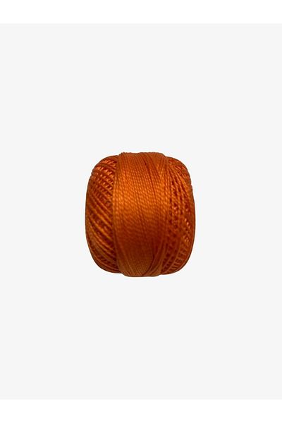 Yiğit Kumaş Embroidery Thread (Etamine Thread) Anchor No:8 Orange Color 330
