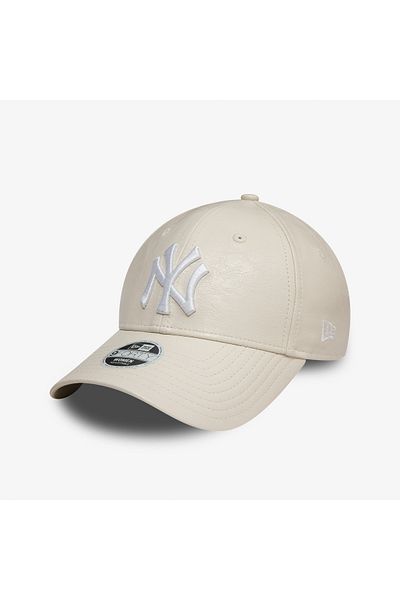 NEW ERA Pălărie bej pentru femei Crinkled Pu 9Forty Neyyan