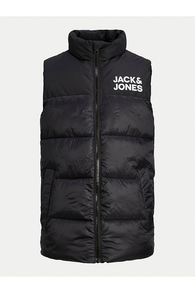 Jack & Jones Vestă Jack Jones Junior pentru băieți 12236914 Neagră