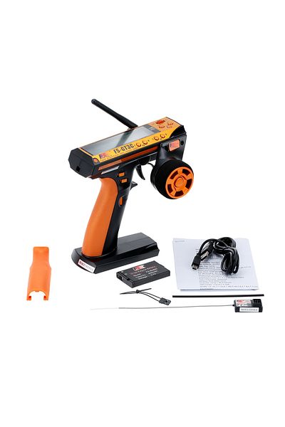 Choice 1pcs Orange Flysky Fs-gt3c 2.4ghz 3ch Remote Controller Lcd Radio Transmitter With Fs-gr3e Receiver