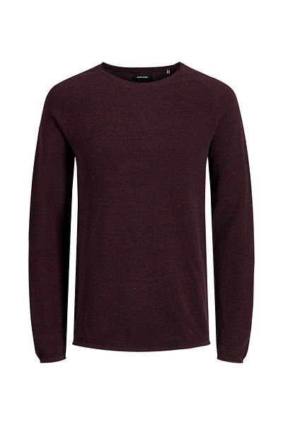 Jack & Jones jack jones Mens Sweater 12157321 Burgundy