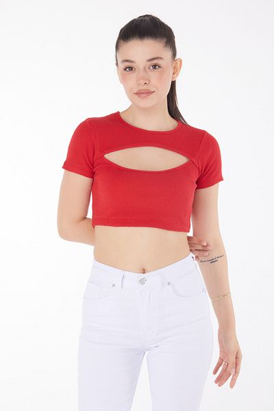 TOFİSA Crop Red - 25852