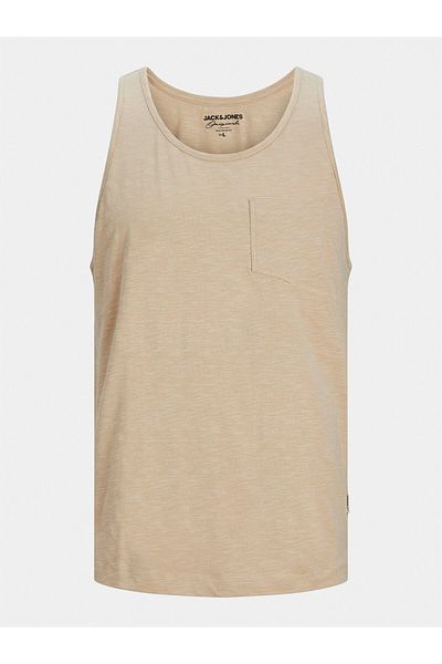 Jack & Jones jack jones Men's Tank top 12252180 JORTAMPA Beige