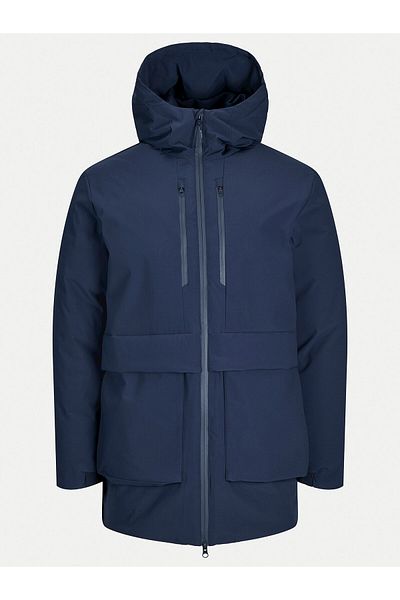 Jack & Jones Parka pentru bărbați Jack Jones 12267141 Bleumarin