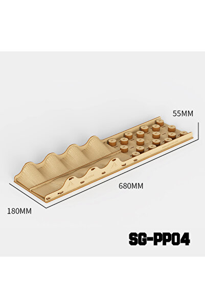 Choice SG-PP04 AMORACING Parts Wooden Simulation Off-road Obstacles for 1/18 1/24 RC Crawler Model Car Adul