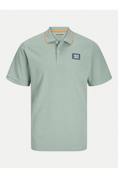 Jack & Jones Tricou polo pentru bărbați Jack Jones 12269238 Verde