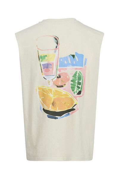 Jack & Jones Jack Jones Men's Tank Top 12273524 Ecru