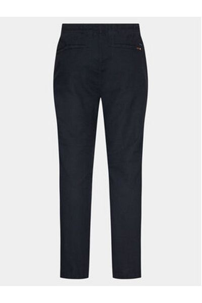 Indicode Pantaloni bărbătești din material textil bleumarin INVitamin 60-333