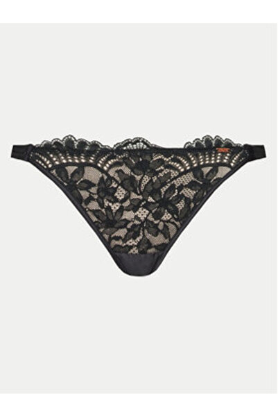 Hunkemöller hunkemoller Women's Thong 204545 Black