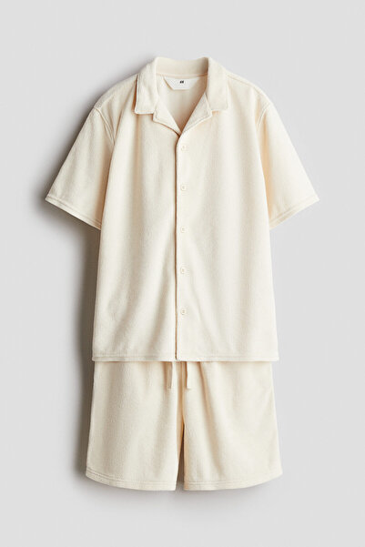 H&M 2 Parçalı Havlu Kumaş Set