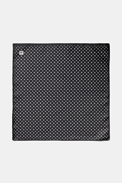 W Collection SİYAH İPEK MENDİL