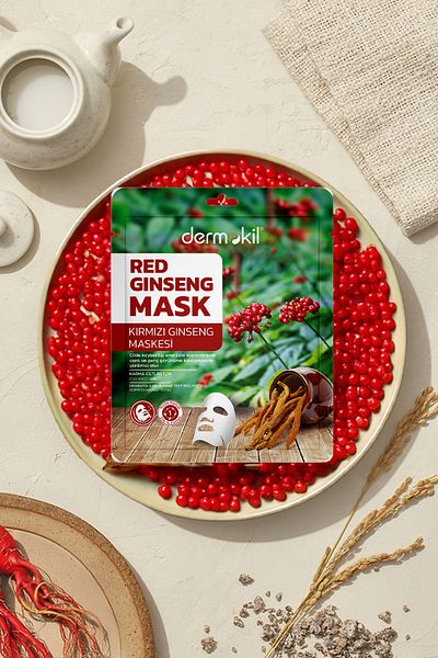 Dermokil Red Ginseng Mask Red Ginseng Mask 20 Gr