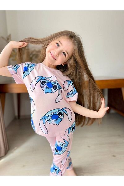 FYONCH Short Sleeve Printed Pajama Set